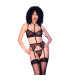 Ensemble lingerie noir Chilirose | Folies Secrètes