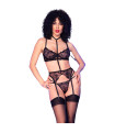 Ensemble lingerie noir - Chilirose