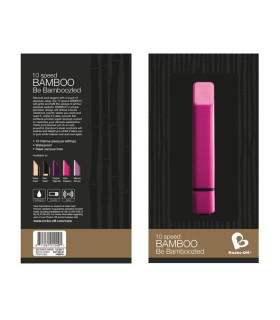 Rocks-Off Bambou Or — stimulateur vibrant discret