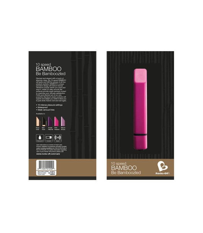 Bambou Or Rocks-Off | Stimulateur vibrant discret