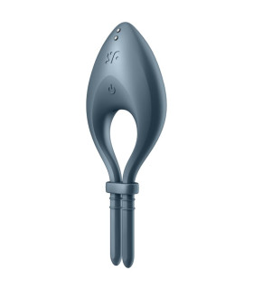 Satisfyer Bullseye gris — anneau connecté, vue principale
