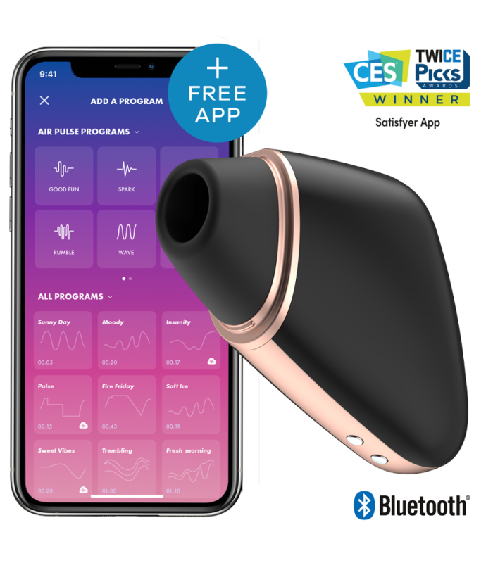 Satisfyer Love Triangle | Air Pulse connecté
