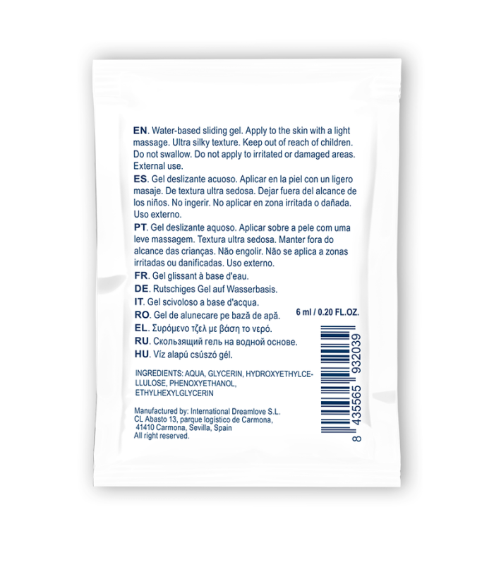Waterfeel Neutral 6 ml | Gel lubrifiant monodose