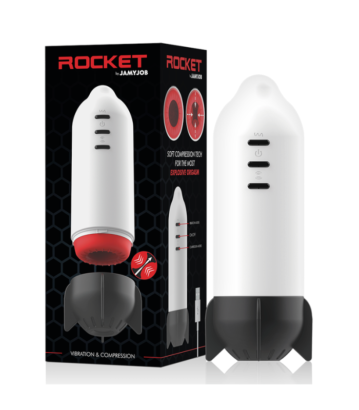 Jamyjob Rocket — compression douce et vibration
