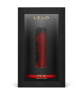LELO F1S V3 rouge — profil masturbateur haut de gamme