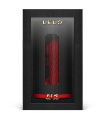 LELO F1S V3 rouge — profil masturbateur haut de gamme