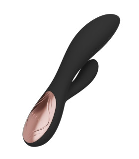 LELO INA Thrust — rabbit à poussée noir