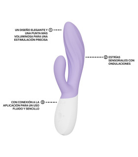 LELO INA Twist — rabbit double stimulation