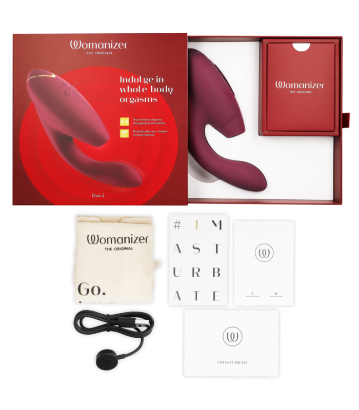 Womanizer Duo 2 bordeaux | Double stimulation