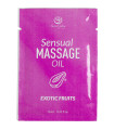 SecretPlay — huile massage monodose fruits exotiques 10 ml