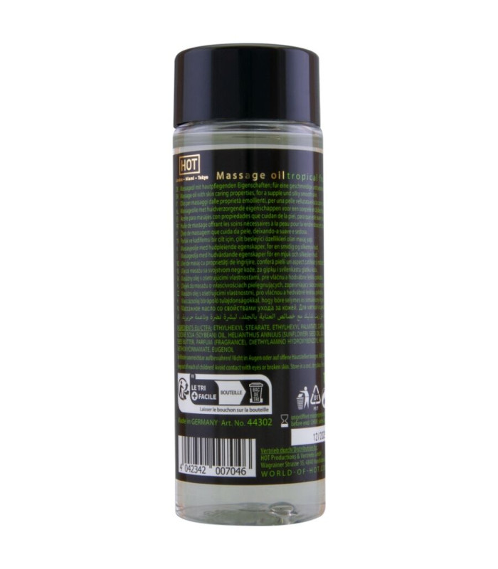 HOT huile massage fruits tropicaux 100 ml