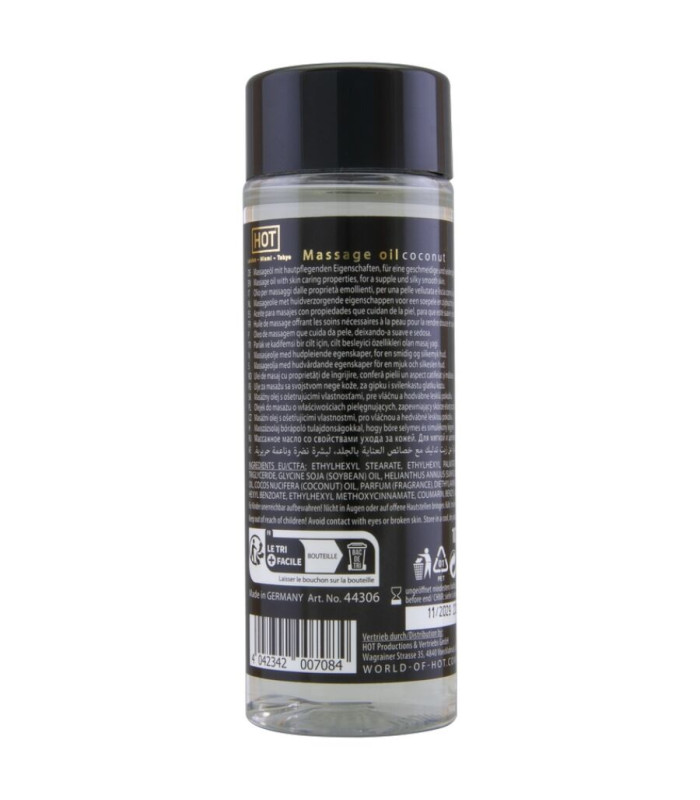 HOT huile massage noix de coco 100 ml