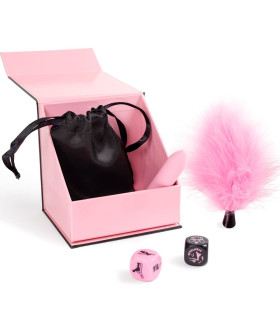 Secret Play — Coffret plaisirs couple (dés, balle, plume)