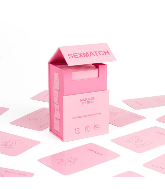 Secret Play Sexmatch Massage | Jeu de cartes couple