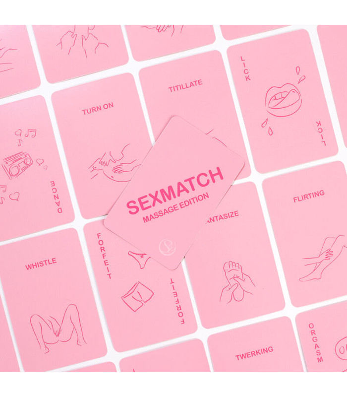 Secret Play Sexmatch Massage | Jeu de cartes couple
