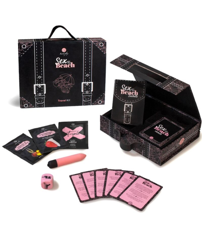 Secret Play kit voyage sexe sur la plage | Coffret couple