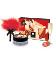 Shunga — Poudre de massage comestible fraise