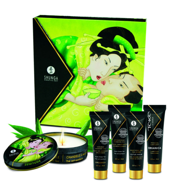 Shunga Secret Geisha thé vert bio | Coffret