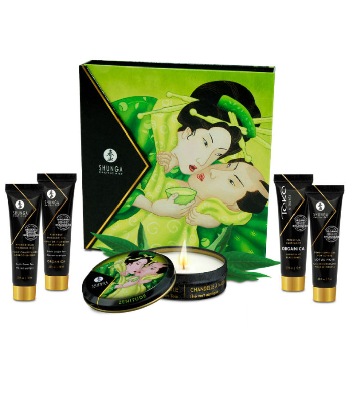 Shunga Secret Geisha thé vert bio | Coffret