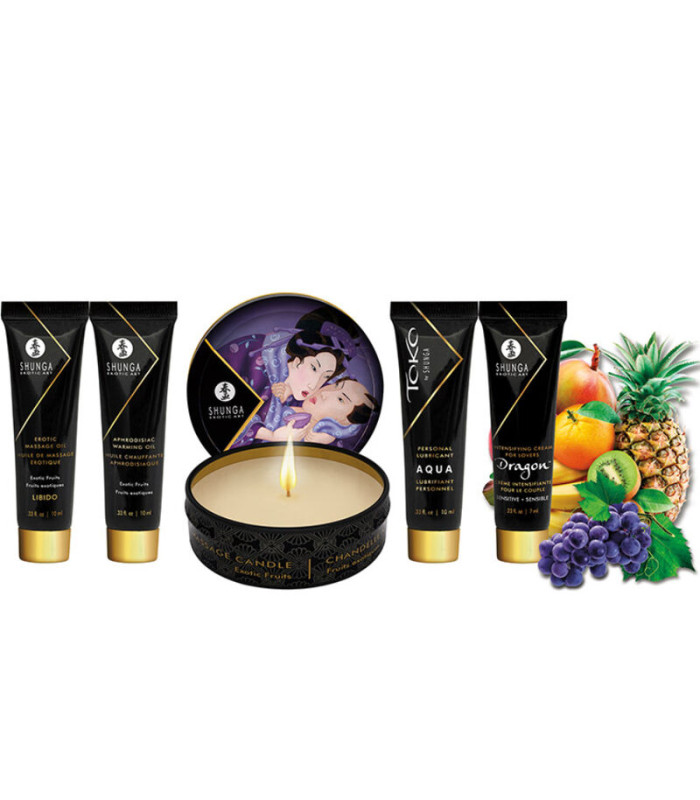 Shunga Secret Geisha fruits exotiques | Coffret