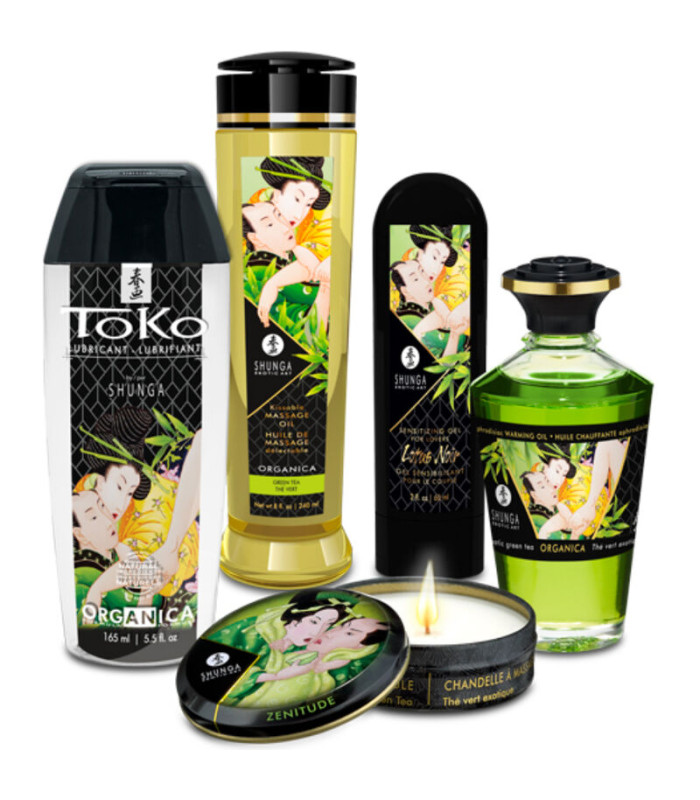Shunga Jardin Edo bio | Coffret couple premium
