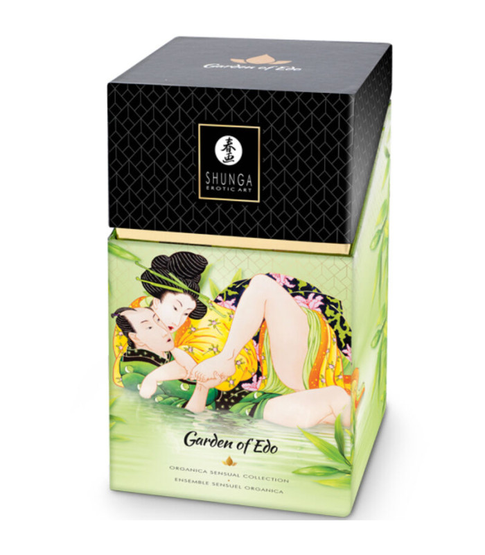 Shunga Jardin Edo bio | Coffret couple premium