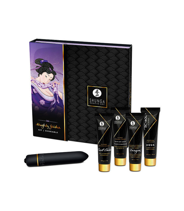 Shunga Kit Geisha Coquinée — coffret couple