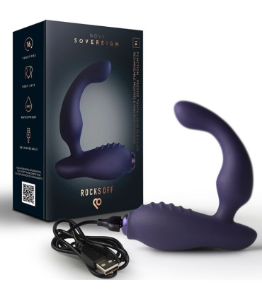 Rocks-Off mini baguette — massager pivoine, vue principale