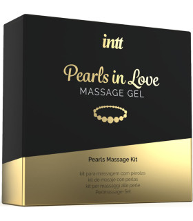 INTT — Perles amoureuses avec collier de perles et gel de silicone