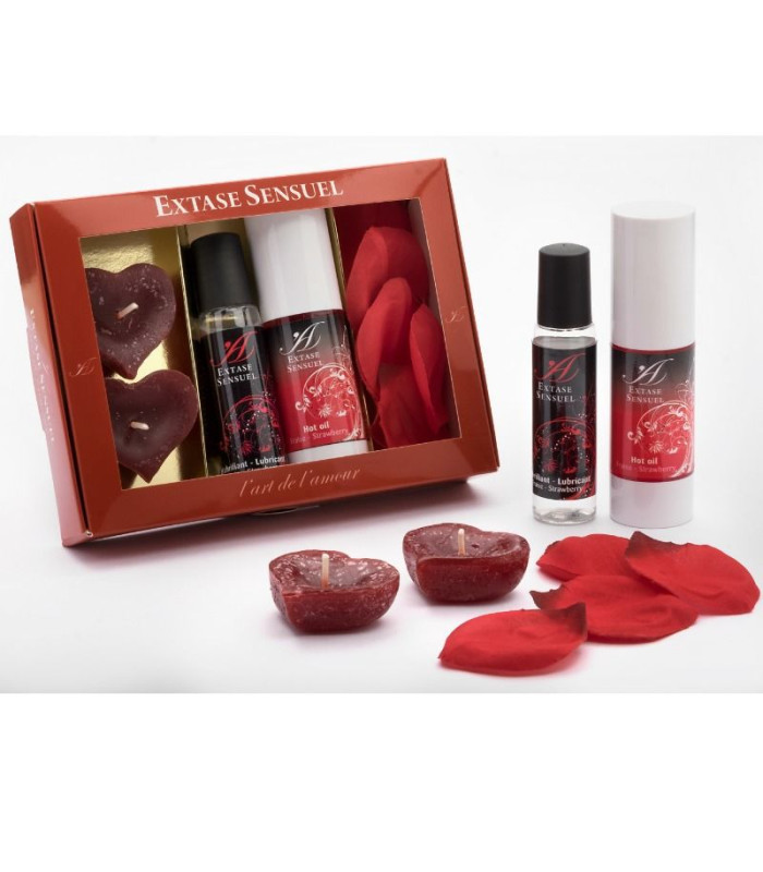 Extase Sensual Coffre Tentation Rouge — fraise