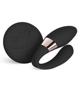 Lelo Tiani Duo noir — masseur couples télécommandé