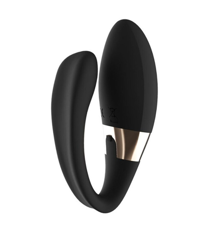 Lelo Tiani Duo noir — masseur couples télécommandé