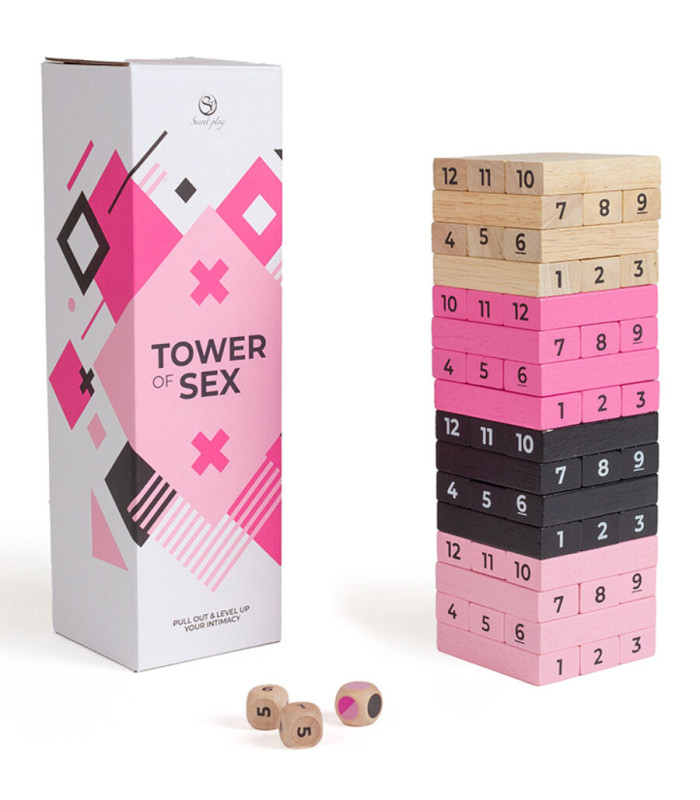 Secretplay La Tour du sexe — jeu en bois couple