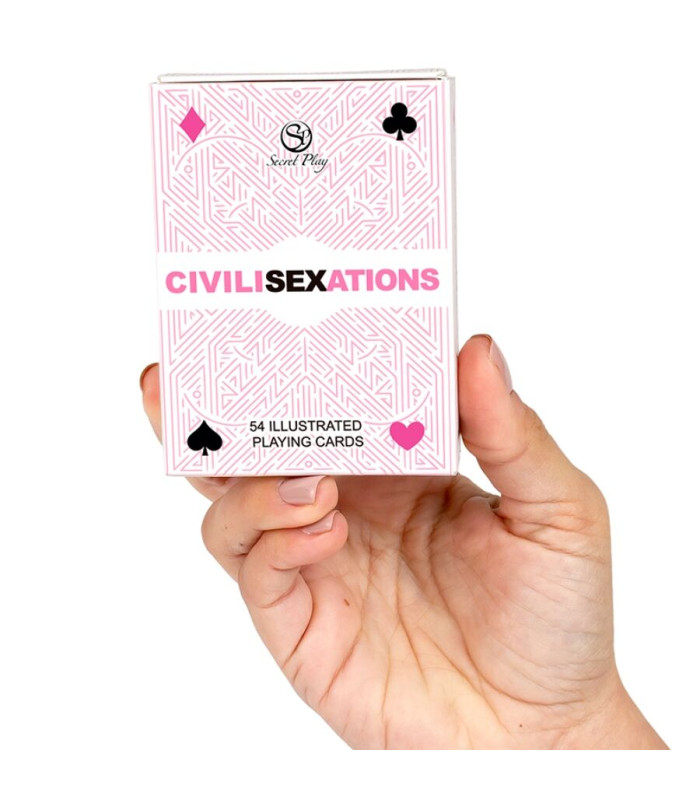 Secretplay Civilisexations — cartes couples illustrées