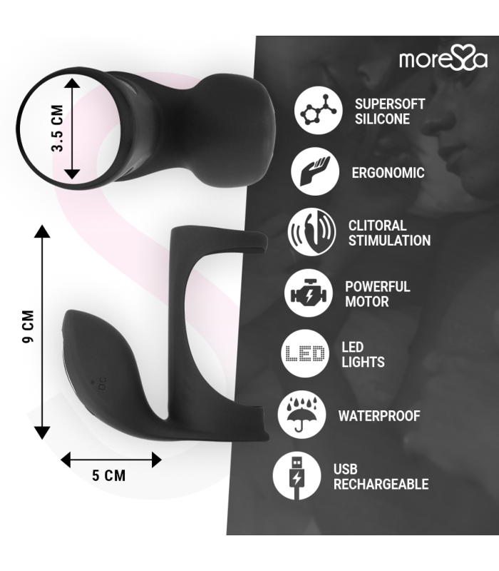 Moressa Brandon — anneau vibrant USB avec couvercle