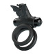 For Him double anneau vibrant noir — 10 fonctions