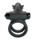 For Him double anneau vibrant noir — 10 fonctions