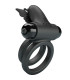 For Him double anneau vibrant noir — 10 fonctions