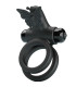 For Him double anneau vibrant noir — 10 fonctions