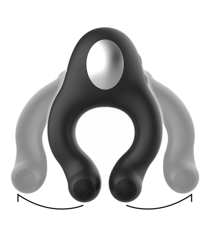 Black&Silver anneau 3 moteurs — effet léchage USB