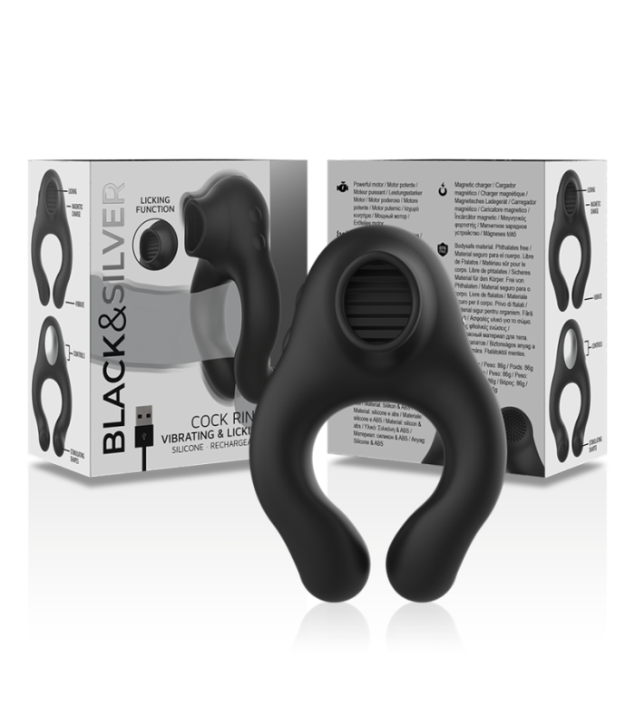 Black&Silver anneau 3 moteurs — effet léchage USB