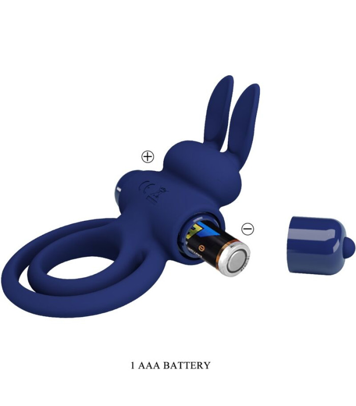 For Him Darey — double anneau lapin bleu 10 motifs