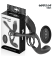 Addicted Toys — Anneau double pénis avec stimulateur clitoridien