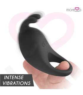 Moressa Brad Premium — anneau silicone USB noir