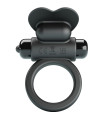 For Him — Bague vibrante Debonaire lapin 10 vibrations noire