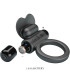 For Him Debonaire lapin — anneau 10 vibrations noir