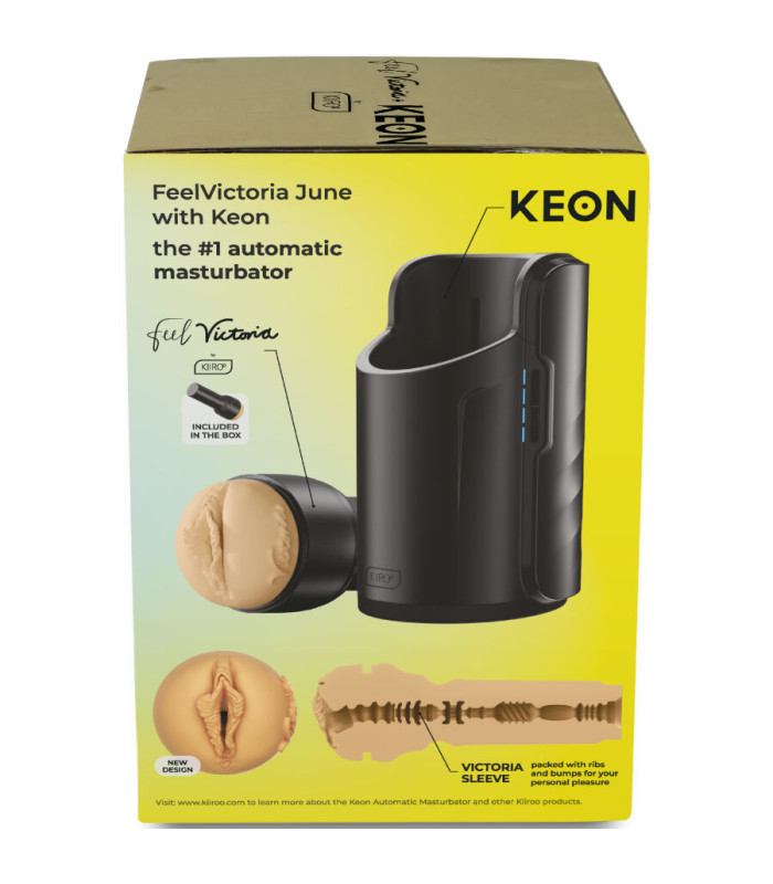 Kiiroo Keon Wi-Fi + FeelVictoria June — combo