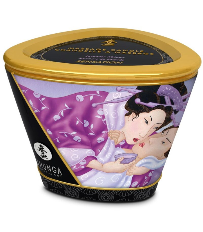 Shunga bougie massage lavande 170 ml