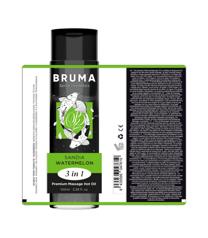 Bruma huile chauffante pastèque 3-en-1 100 ml