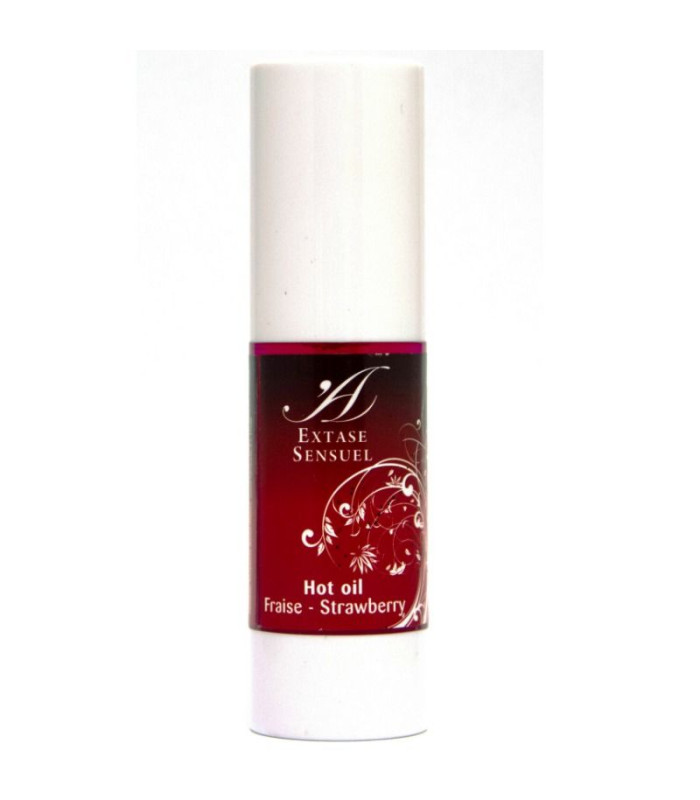 Extase Sensual huile chaleur fraise 30 ml